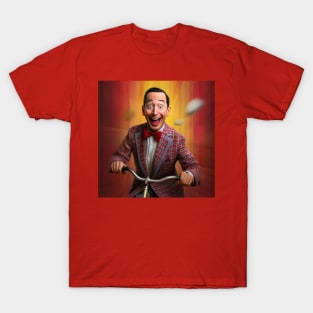 pee wee herman on a bike T-Shirt